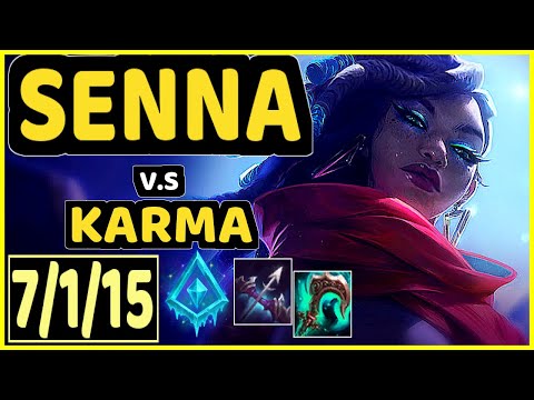 DOUBLELIFT (SENNA) vs KARMA - 7/1/15 KDA BOTTOM SUPPORT CHALLENGER GAMEPLAY - NA