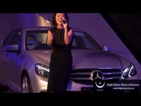 Joanna Dong - Close to You - Mercedes Benz 'E' Class Launch : Highnotes.com.sg