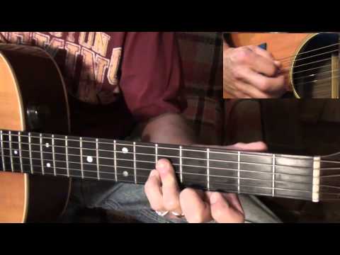 Tony Rice triplet lick and melodic lick, sweep picking. Quick Clip Licks Series