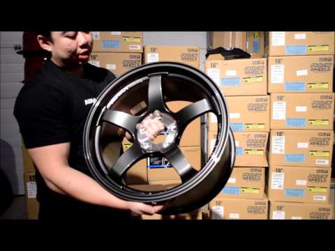 Yokohama ADVAN TCIII 18x9.5 +35 Dark Gun Metallic