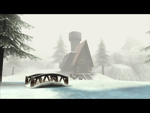 Zelda: Majora's Mask 3D | Snowhead Mountain Village | 3 days Armageddon Countdown | No music ASMR