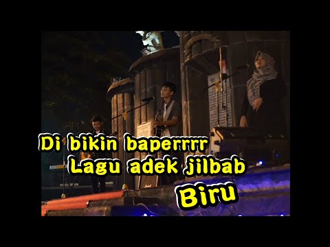 OY ADEK JILBAB BIRU - IMAM NAHLA FT ASLAM ARDILA COVER BY TRI SUAKA