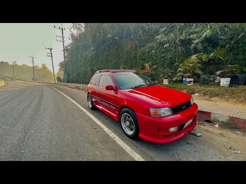Thumbnail for Toyota Starlet Canvas Top 2 door (One of 2 in BD) - POV DRIVE by Toyota Starlet, Toyota, video, Car, vide