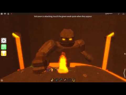 ROBLOX / Epic Minigames / Minigames / Colossal Assault / Volcanon