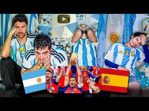 Argentina 0 España 1 | Reacciones de Amigos | FINAL Mundial 2026