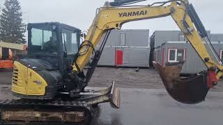 Mini-pelle Yanmar VIO 57-6A with 3 excavator buckets à vendre - Image 4 | Machineryline CD Mini-pelle Yanmar VIO 57-6A with 3 excavator buckets | Image 4 - Machineryline