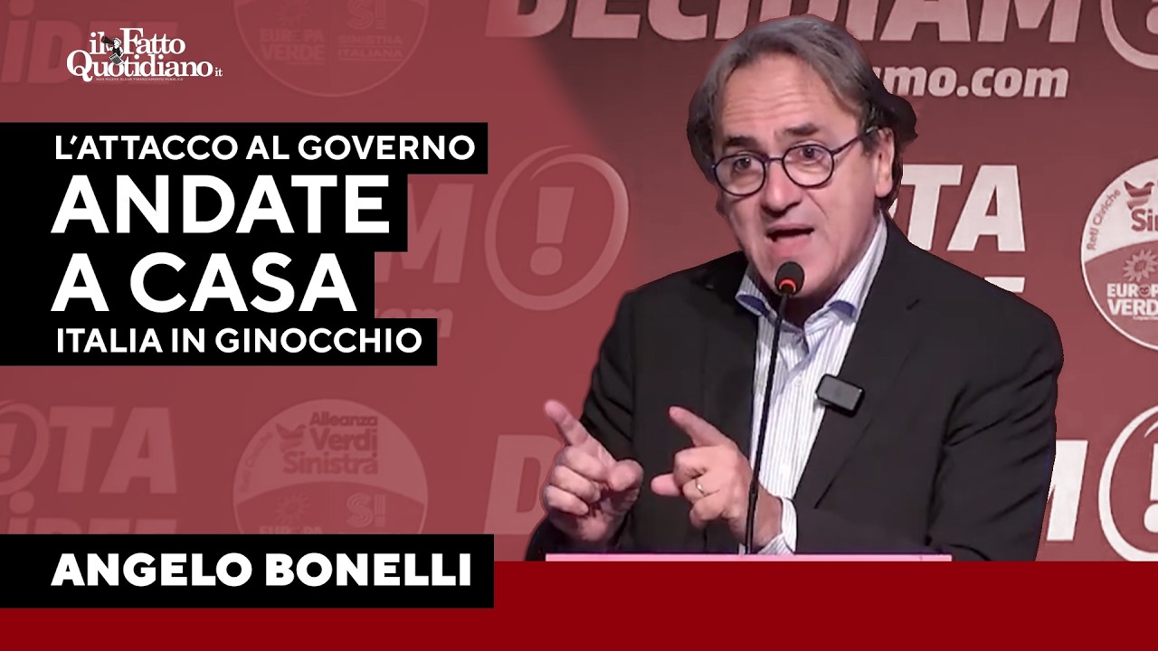 Bonelli contro Meloni: “Il governo è diventato il cagnolino dei salotti finanziari”