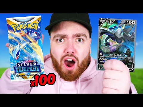 I Opened 100 Pokemon Packs in Search of ONE Card!
