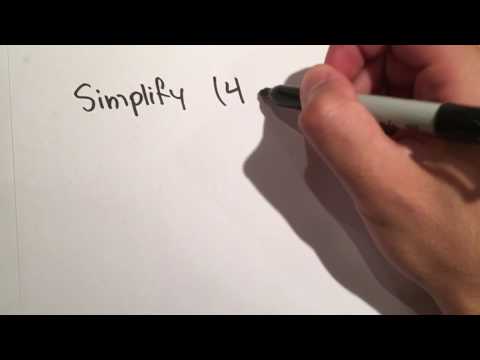 Part of a video titled How to simplify (4y)^2 - YouTube