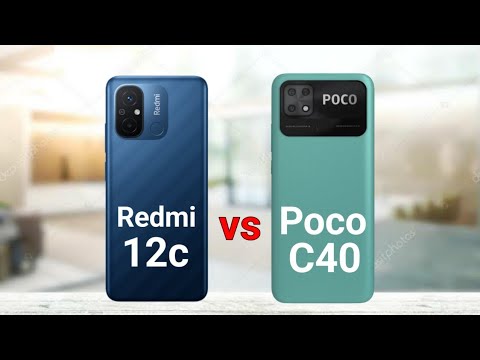 Redmi 12c vs Poco C40