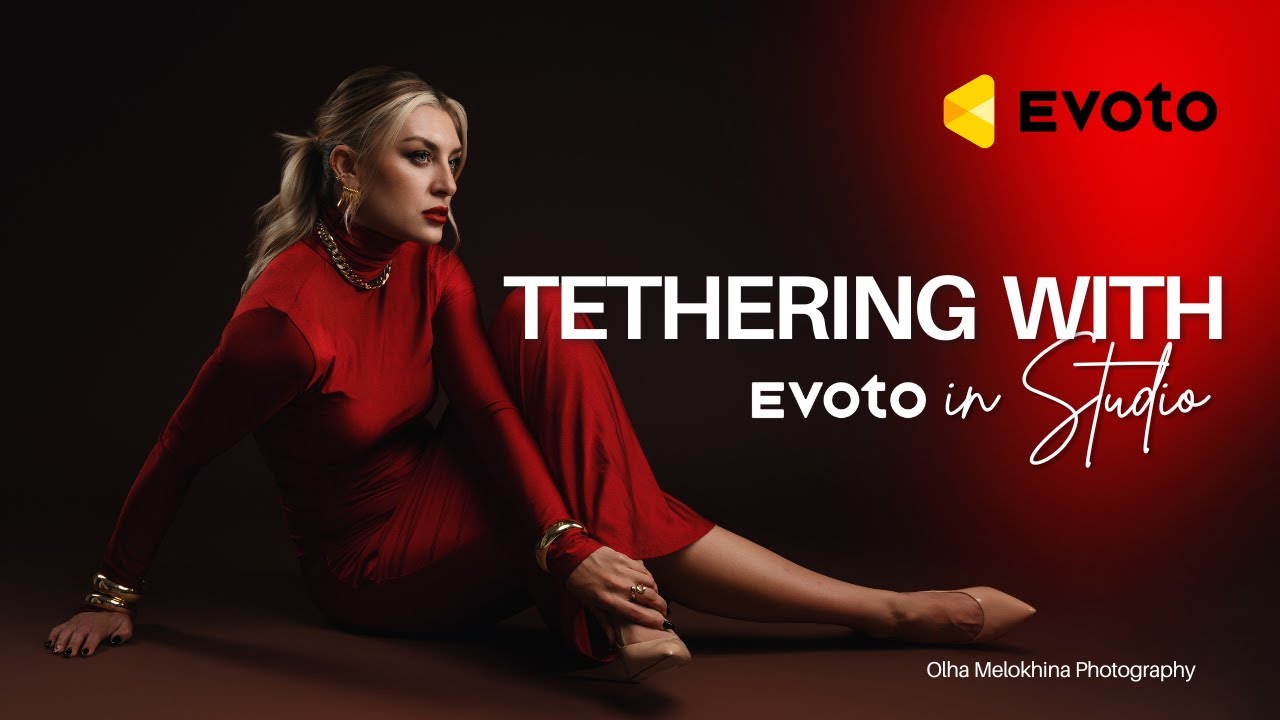 Behind the Scenes of Editorial photo shoot: Tethering with Evoto AND retouch at the same time