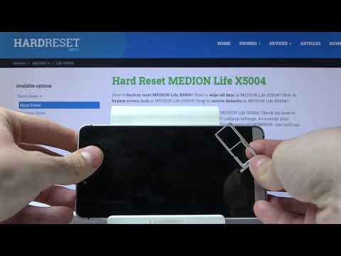 Как в ставить СИМ КАРТУ в Medion Life X5004 — Вставить симку