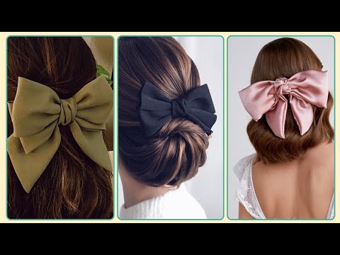 Easy & Trendy Bow Hairstyle Ribbon Pins Pretty -...