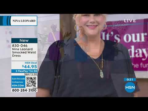 HSN | Nina Leonard Fashions Celebration 07.06.2023 - 11 AM