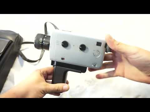 Braun Nizo 136 TESTED Super 8 camera working 8mm film camera Braun Nizo 136