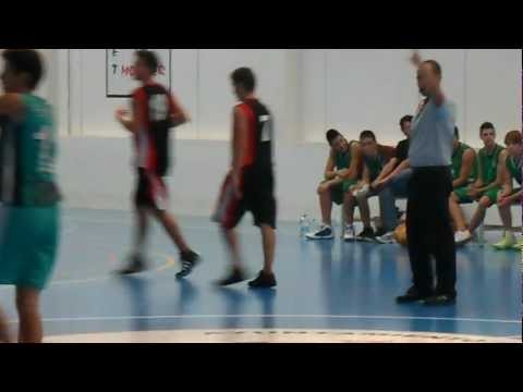 baloncesto en monovar (partido amistoso de basket)