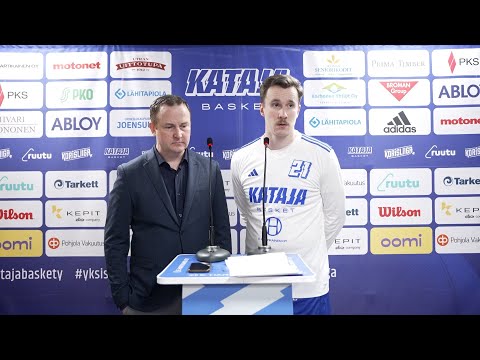 E. Hartikainen Oy Lehdistötilaisuus | Kataja Basket vs Karhu Basket | 76-62(43-39) | 21.1.2026