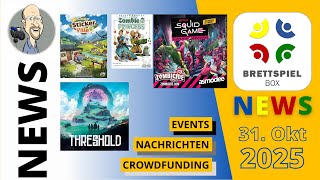 Brettspiel News der Brettspielbox   31.10.2025
