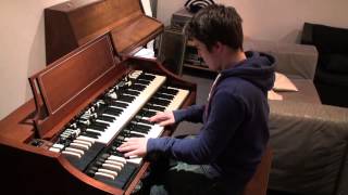 Video thumbnail for Hammond A100 (B3) leslie minor blues by SjoerdHammond