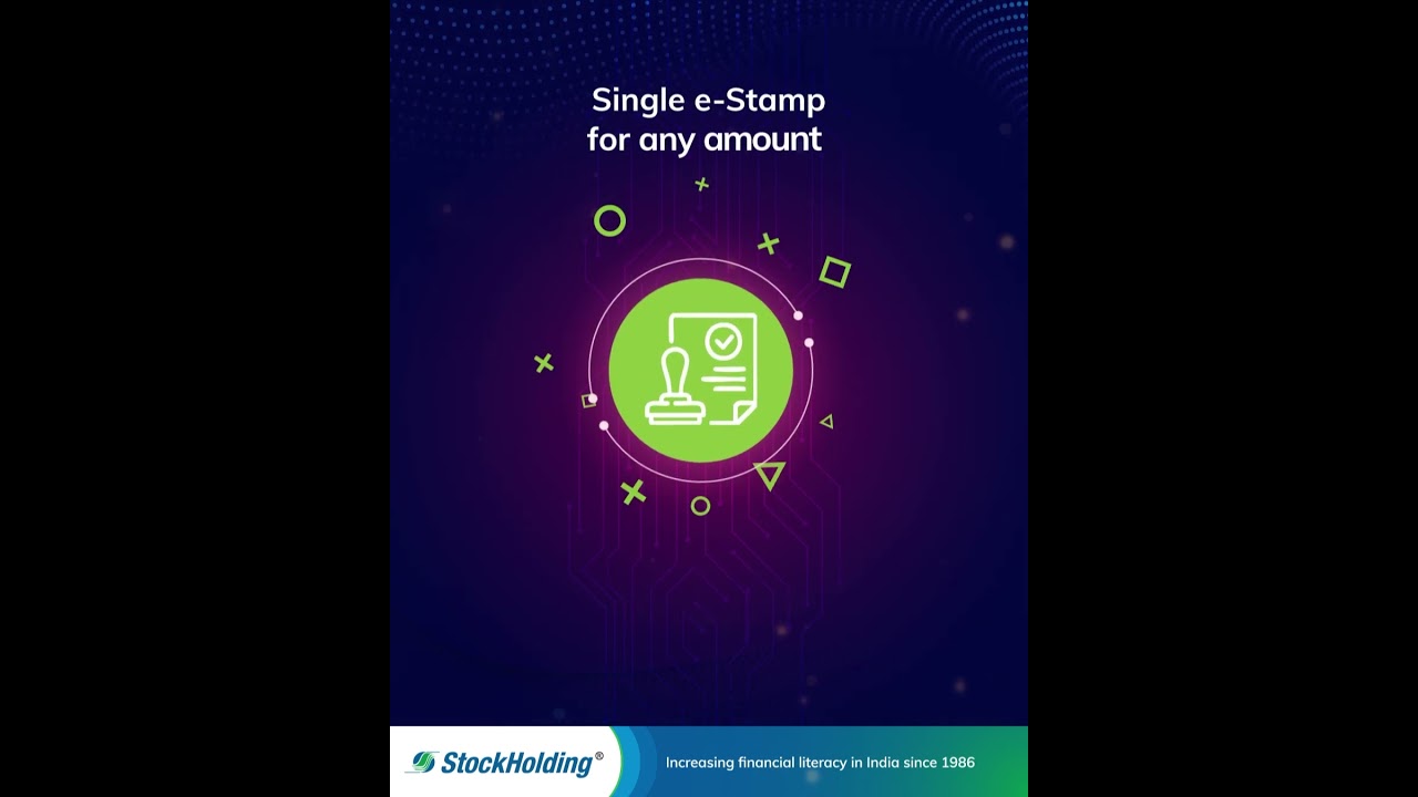 Go digital with e-Stamping from StockHolding