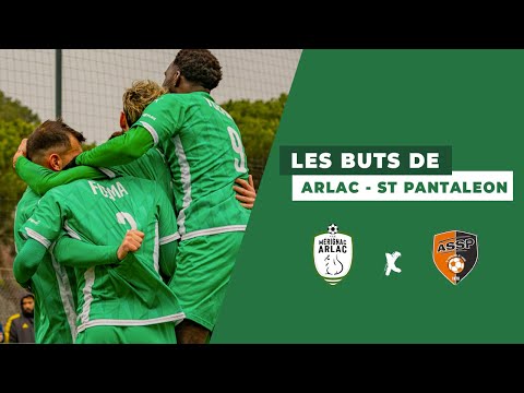 R1 : Les buts de Mérignac Arlac - St Pantaléon (5-0)