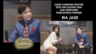 Aiden Cumming-Teicher Tests the Hosting Seat with Show Founder, Ria Jade