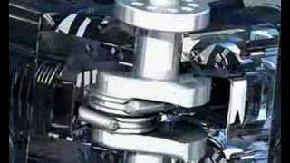 Silnik V8 by SolidWorks