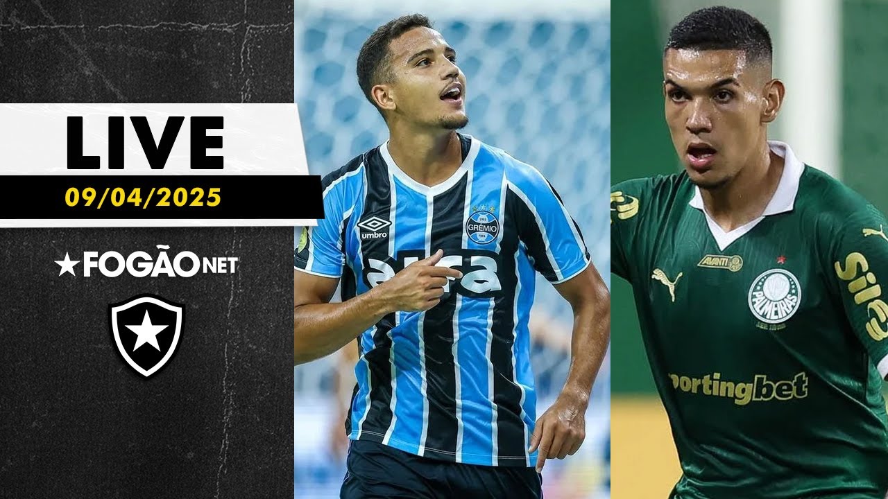 LIVE | Botafogo negocia com zagueiros de Palmeiras e Grêmio; sorteio da Copa do Brasil