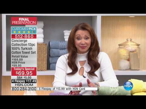 HSN | Concierge Collection Bedding 02.05.2017 - 08 PM