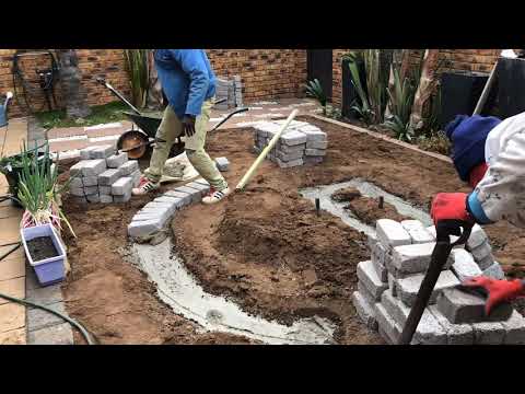 HOW TO BUILD A FIRE PIT l Construction of a Boma and Fire Pit #Shorts