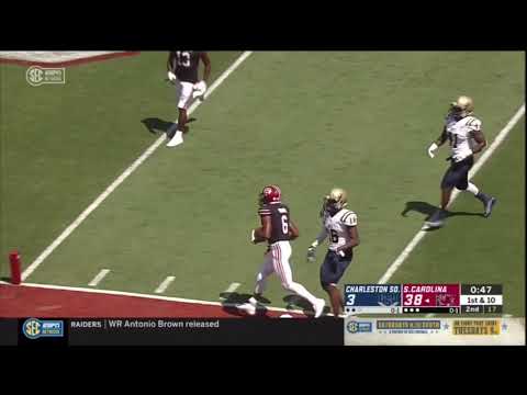 2019 USC vs Charleston Southern - Josh Vann 19 Yd Reception