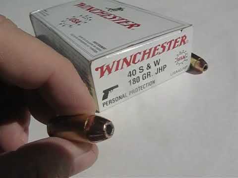Ammo Test - .40 S\u0026W Winchester White Box