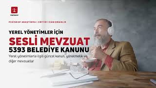 5393 sayılı Belediye Kanunu - Sesli Mevzuat