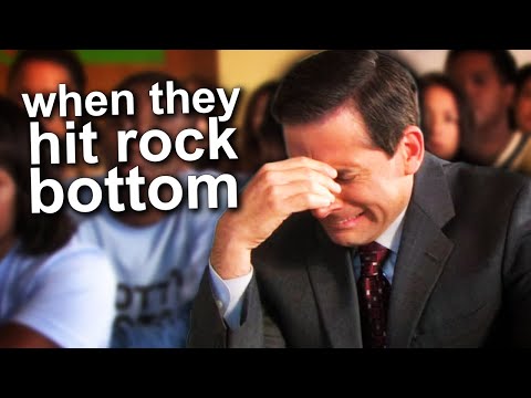 the office characters hitting rock bottom for an hour | The Office US | The Office US| Comedy Bites