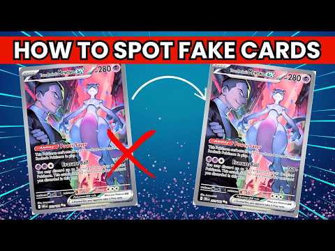How to Spot REAL vs FAKE Pokémon Cards!