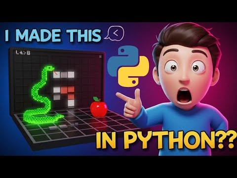 Build the ULTIMATE Snake Game in Python with Pygame 🐍 (PART 1)