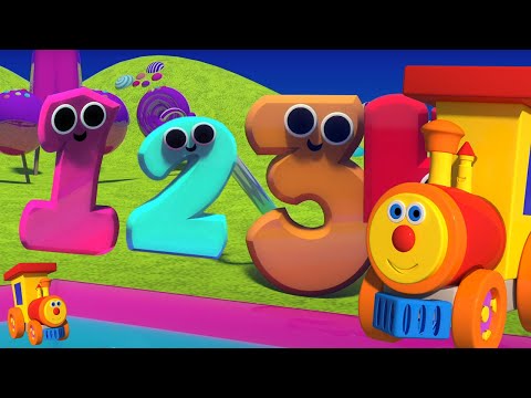 Ben el Tren Números para Bebés + Más Aprendizaje Preescolar