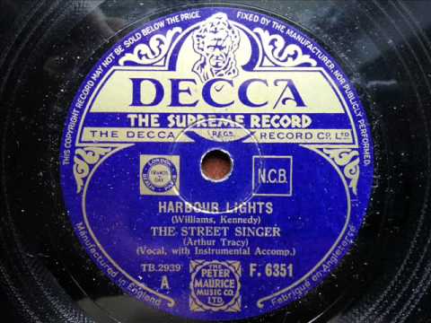 ARTHUR TRACY (THE STREET SINGER) - Harbour Lights