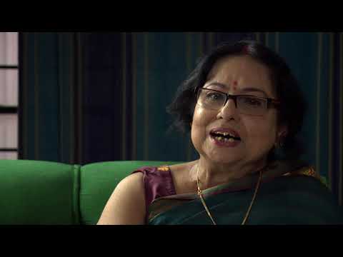 Madhabi Mukherjee and Soumitra Chatterjee on Charulata (1964)