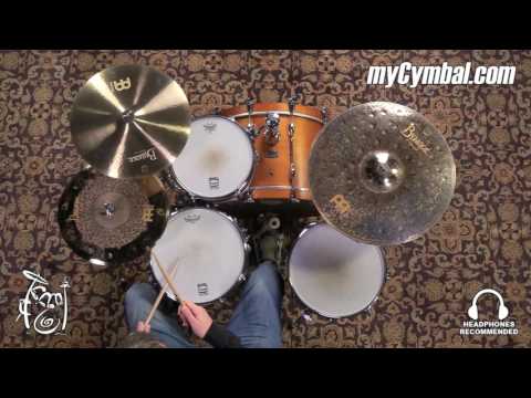 Meinl 15" Byzance Extra Dry Dual Hi Hat Cymbals - 985/1168g (B15DUH-1102116C)