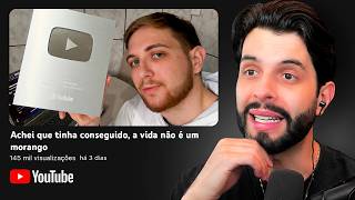ELE EXPLODIU NO YOUTUBE EM 1 MÊS E PERDEU TUDO..