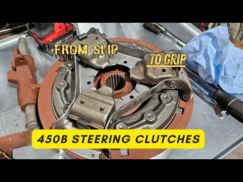 John Deere 450B Lenkkupplungsreparaturen