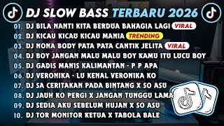Download lagu DJ SLOWBASS TERBARU 2026 || DJ BILA NANTI KITA BERDUA BAHAGIA LAGI || DJ KICAU KICAU KICAU MANIA mp3