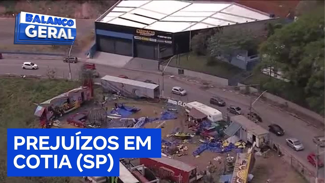 SP: tempestade em Cotia deixa mortos e prejuízos