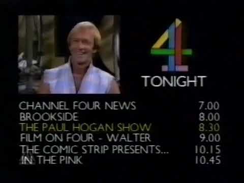 Channel 4 continuity into news / 2nd November 1982