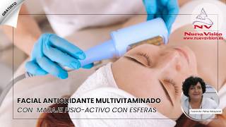 Protocolo Facial Multivitamínico: Masaje de Esferas Fisio Activo | Formación Nueva Visión