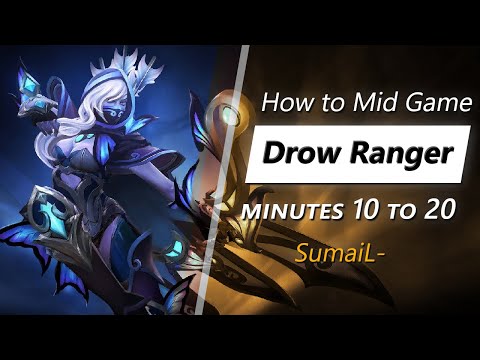 SumaiL- mid game Drow Ranger | Minute 10 to 20