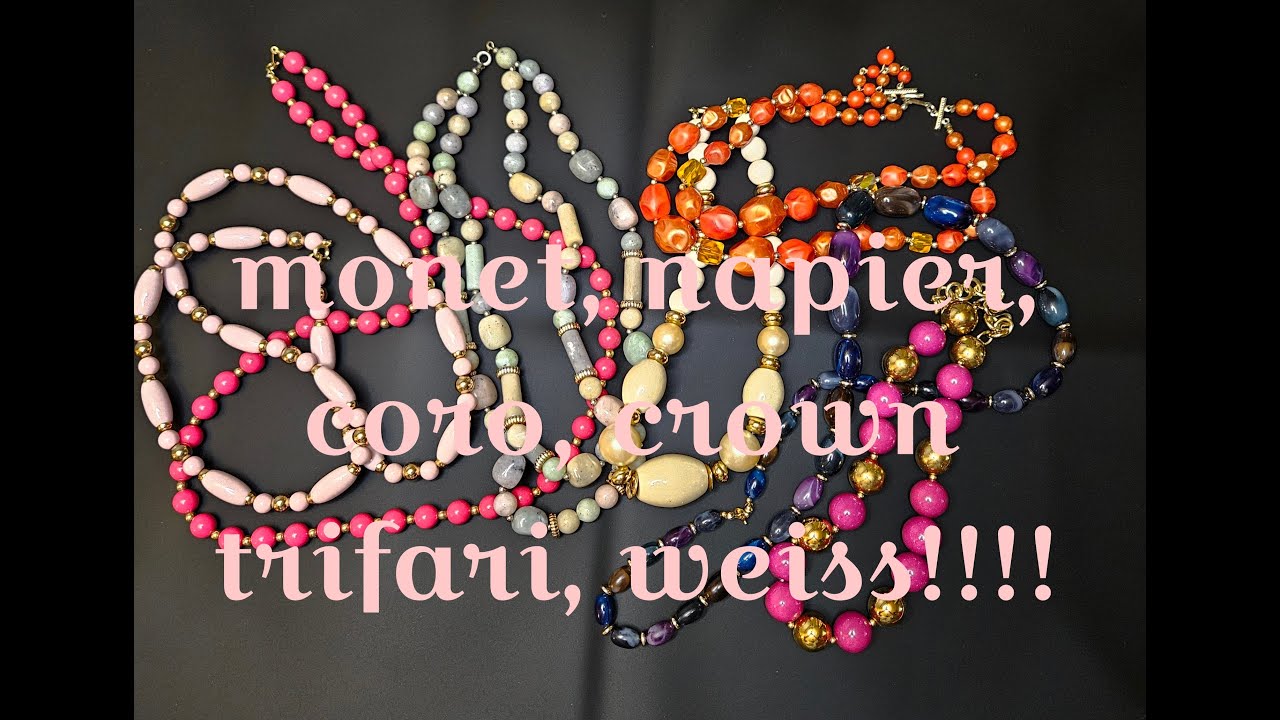 Mystery Jewelry Box Unboxing!!!  - ALL the big names in vintage costume jewelry!!