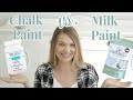 The Difference Between Milk Paint And Chalk Paint