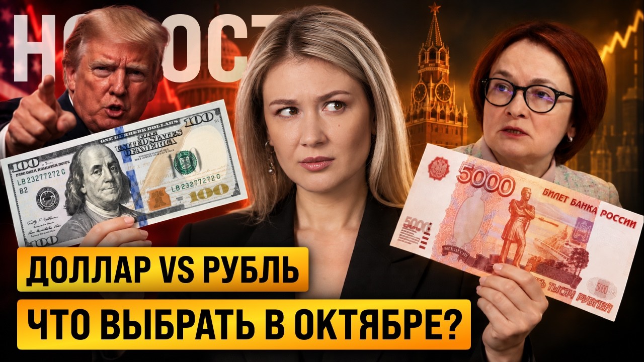 Доллар по 80 или 95? Что будет с курсом рубля в октябре и до конца года
